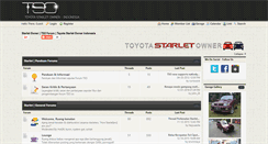 Desktop Screenshot of forum.toyotastarletowner.com